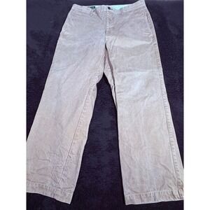 Orvis‎ Mens Khaki Pants Size 35 Cotton Casual Chino Trousers